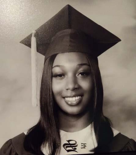 Lucretia McLaughlin - High School Graduate headshot.